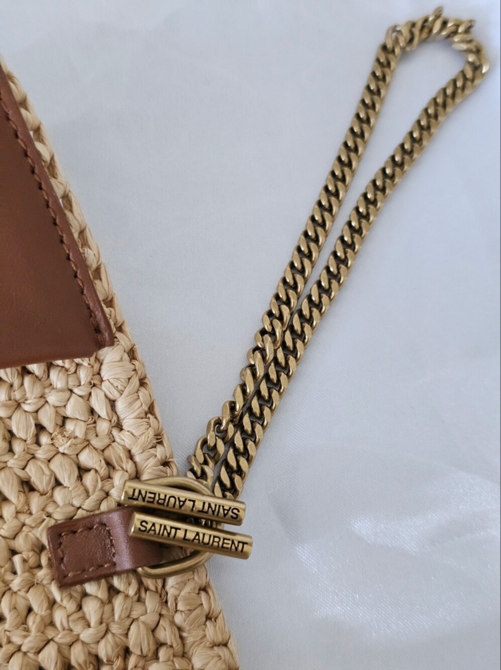 Small YSL Raffia Clutch - Picture 5 of 16